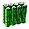 XML Battery (8 Pack) 1.2v 1600mAh Ni-MH AA Low Self-Discharge
