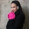 Sprigs Multi Mitt Fingerless Gloves With Adjustable Top & Cell