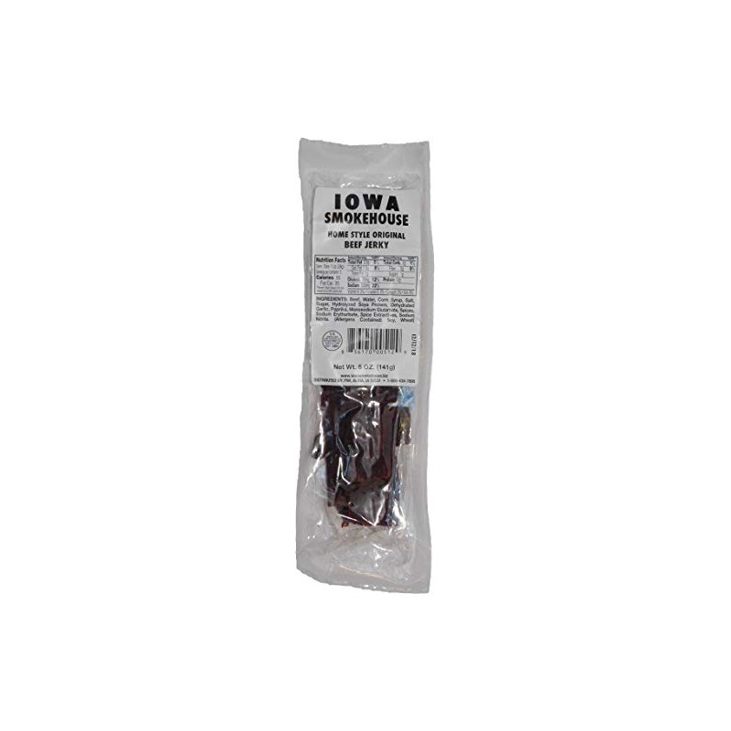 Iowa Smokehouse JERKEY Beef Original 5OZ IS-5JN