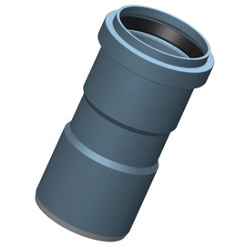 POLOPLAST Transition from Polo-Kal NG Pointed End to Polo-Kal Sleeve "Generation Before 1960" DN 110