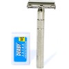 Macs Deluxe Double Edge Safety Razor-Butterfly Safety-Shaving Razor +10 Derby