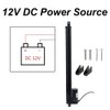 50mm Linear Actuator, DC 12V Internal Limit Switch Micro Electric