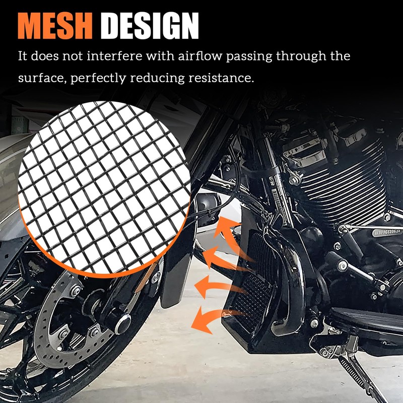 VPZMT Chin Spoiler for Harley Touring Road King, Street Glide,