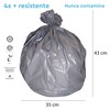 bax®, 80 Bolsas de Basura 35x43cm, Biodegradable y Compostable, sustituye