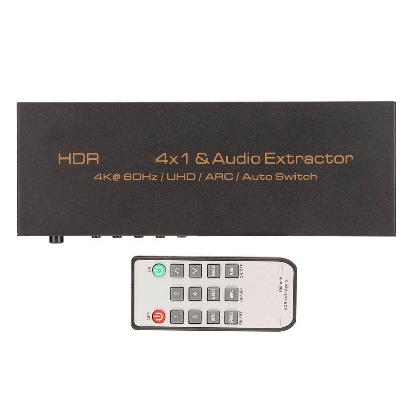 HDR HD Multimedia Interface Switcher Support 4K At 60Hz UHD