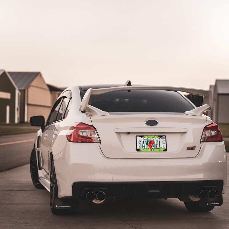 Metal Insert License Plate Frame Jamaica Flag D Weatherproof Car