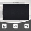 VIVOTE 4 Packs Black Tea Towels, Super Absorbent No lint
