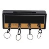 Wall Mounted Guitar Key Holder Hanger Rack Hanging Keychain Holder