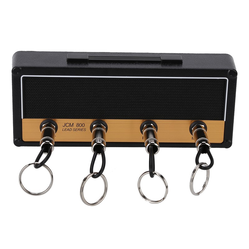 Wall Mounted Guitar Key Holder Hanger Rack Hanging Keychain Holder