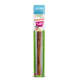 Jolly Barks Bully Sticks for Small Dogs | All Natural, Single Ingredient Bully Sticks for Puppies to Medium Dogs (12" Stnd Bully Sticks - 1pk)