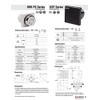 HRB-PS50IR110V, Buzzer, 30mm Panel Hole, 80dB, Intermittent Sound, IP40, 110V