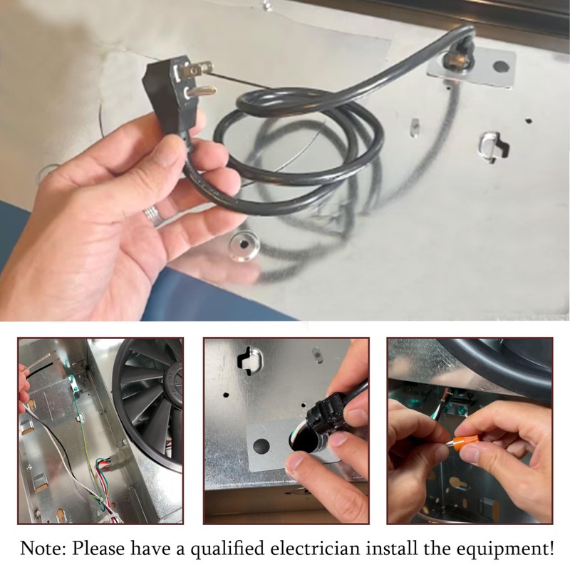 HCK44 Range Hood Replacemen Kit fits for Broan, Nutone and