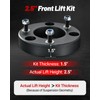 EVIL ENERGY 2.5" Leveling Lift Kit Compatible with 2004-2024 F150