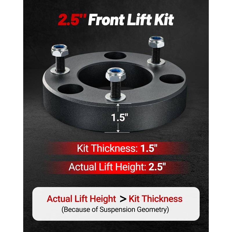 EVIL ENERGY 2.5" Leveling Lift Kit Compatible with 2004-2024 F150