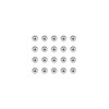 sourcing map 200 pieces precision balls 3/32 inch chrome steel