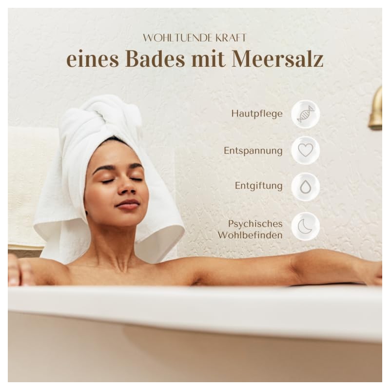 Nakobe Lavender Bath Salt - 300 g Handmade Maris Sal