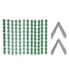 12Pcs Stainless Steel Bird Deterrent Spikes 25cm Anti Cat Crawling