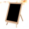 STOBOK Small Blackboard Writing Tablet for Kids Magnetic Chalkboard Kids