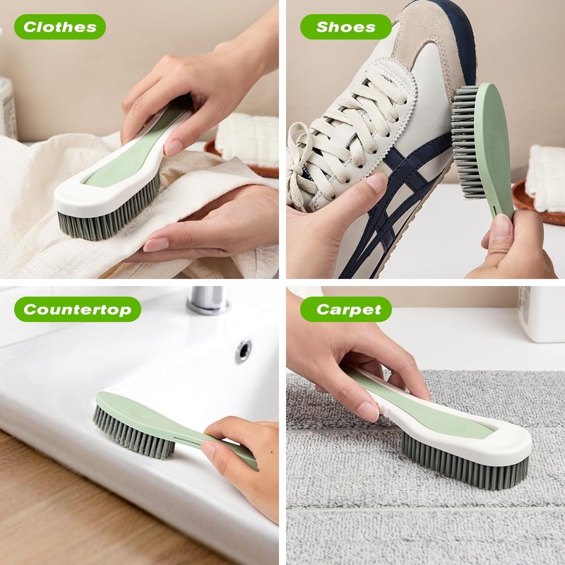 Heavy Duty Scrub Brush | Comfort Grip Cleaning Brushes for