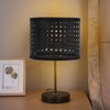 PE Lamp Shade Hollow Carved Lampshade Modern Style Compatible with