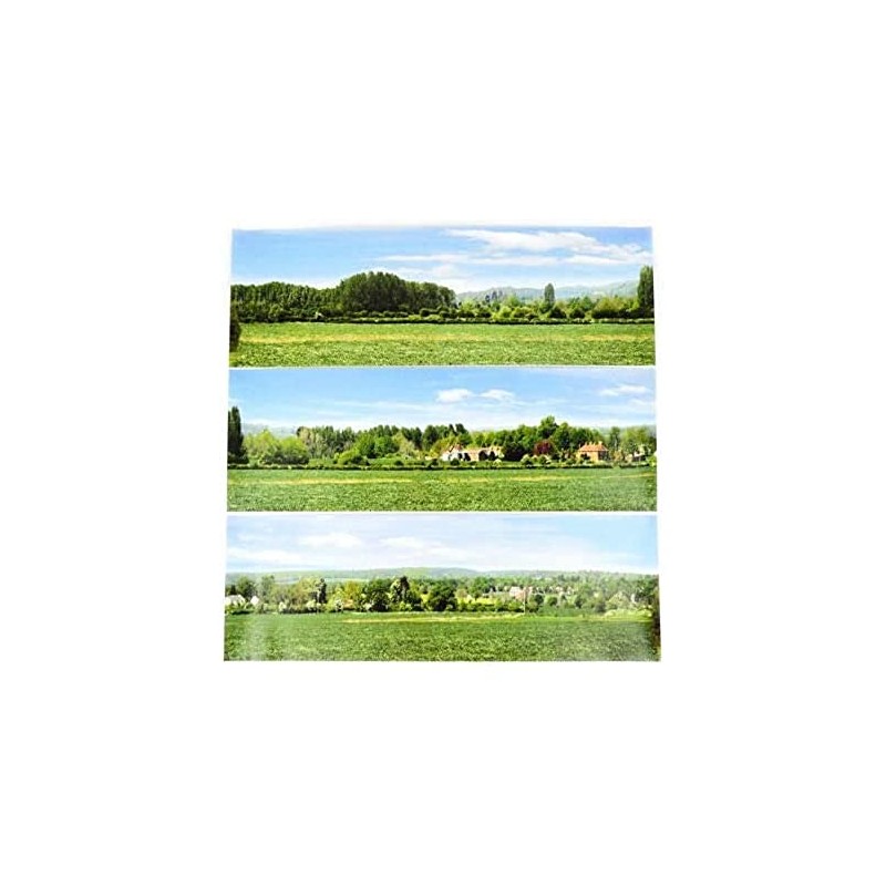 Gaugemaster GM703 Open Field Large Photo Backscene (2744x304mm)