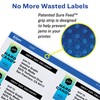 Avery Printable Shipping Labels, Sure Feed Technology, 3-1/3" x 4",