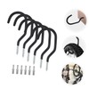 ORFOFE Bike Hangers for Ceiling 6 Pack Garage Bike Hooks