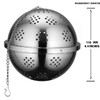 Spice Ball, 110mm, 4.4 Inches Diameter, Stainless Steel, Commercial Size,