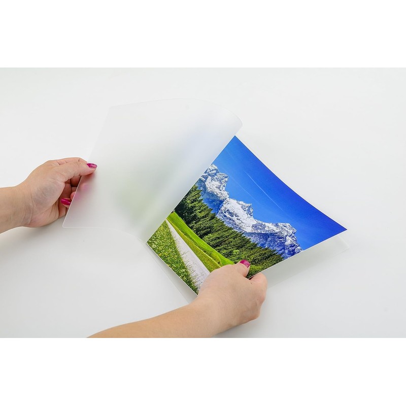 Peach Laminating pouches A4, 80 mic, 100 pouches, glossy, premium