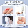 LvYiLinggg 2 Pack Waterproof Finger Protector, Durable and Reusable Waterproof