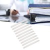 10Pcs Binding Spines Plastic Comb Spiral Coil 26 Holes 100