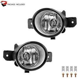SPIEGEER - Faros antiniebla para Nissan Altima 2007-2018, Maxima 2007-2014, Pathfinder 2013-2016, versión 2012-2019, kit de repuesto Sentra 2004-2019 para pícaro 2008-2016 con H112V 5V 5V 5 Bombillas