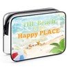 Beach Lover Gift Ocean Themed Makeup Bag for Girl Women