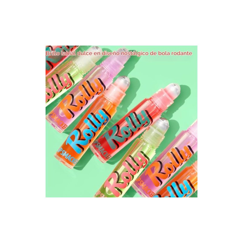 Lip Smacker Rolly Lip Gloss, brillo labial hidratante Roll on