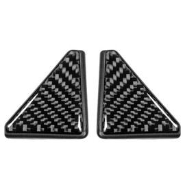 Bamyli Pack of 2 Car Door Corner Anti-Collision Covers, Universal Carbon Fibre Car Door Edge Protection, Car Front Door Corner Protection Sticker for Door Edge Protection, Car Door Protector