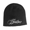 Heathen "Script Beanie (Black/White)