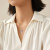 CRMAD Ladybug Urn Necklace for Ashes Sterling Silver Ladybug Cross