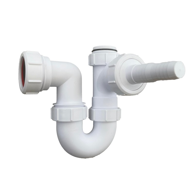 Multi-fit Sink Swivel P Trap with a Horizontal Nozzle 40mm