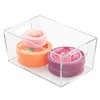 mDesign Set of 2 Storage Boxes with Integrated Handles -