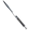 dohobby 2PCS Letter Openers Stainless Steel Black Silver Color Envelope