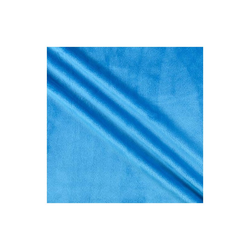 Shannon Minky Solid Cuddle 3 Extra Wide Peacock, Fabric by