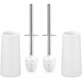 Cepillo de Inodoro 360° Acero Inoxidable con Mango Largo – ALIMOTA AB1511