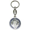50.101.31 GA Saint Benedict Enamel Keyring Medal Size 3.2 cm,