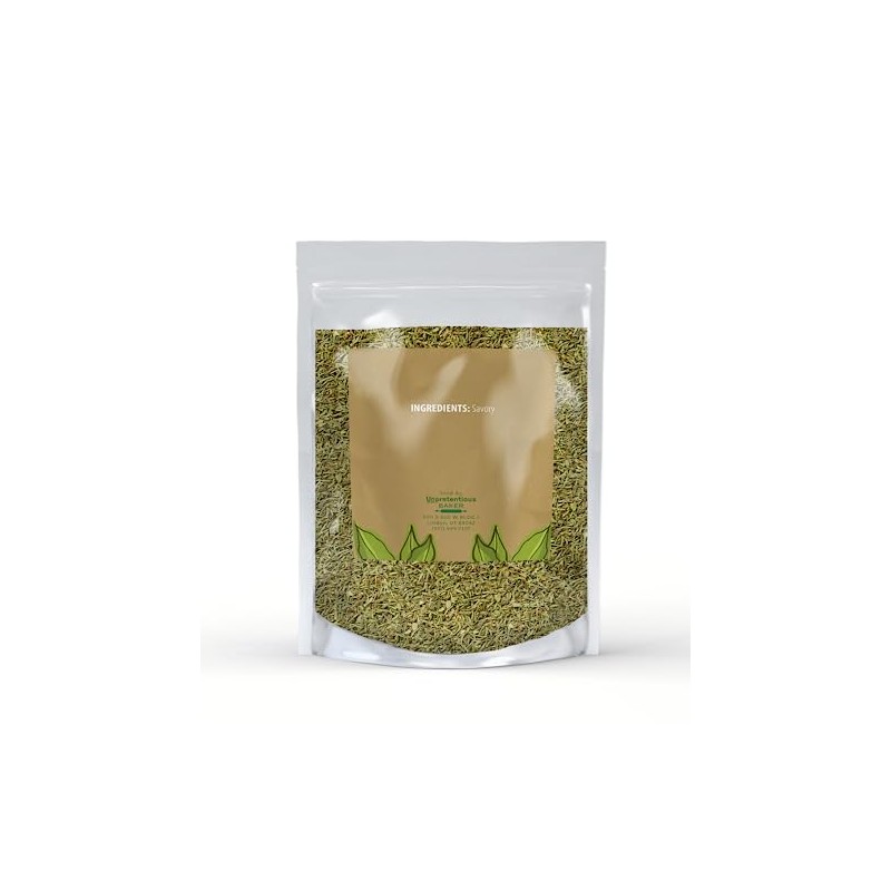 Unpretentious Savory, 4 oz, Cut & Sifted, Thyme-Like Flavor, Meat