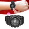 Students Electronic Watch Waterproof EL Light Dual Time Modes Digital