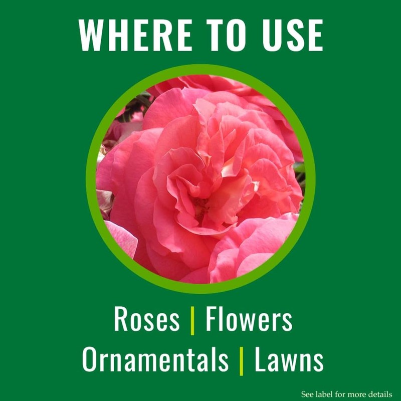 NATRIA Rose and Flower Insect, Disease and Mite Control, Ready-to-Use,