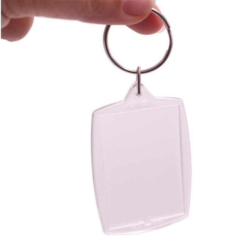 4cm x 5.5cm/1.57'' x 2.16''Clear Acrylic Blank Passport Photo Image