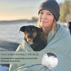 Noora North Down Camping Blanket with Footbox – Lightweight, Packable,
