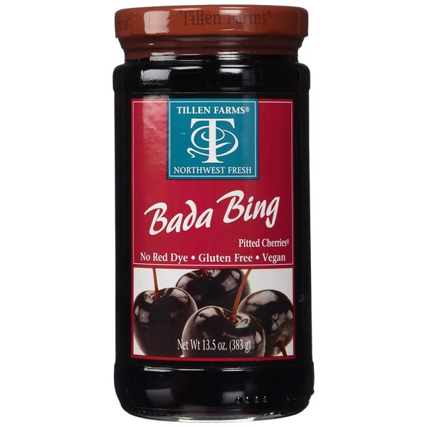 Tillen Farms Bada Bing Cherry,13.5 Ounce (Pack of 6)