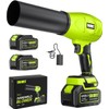Cordless Leaf Blower with Battery and Charger Lightweight Handheld Electric